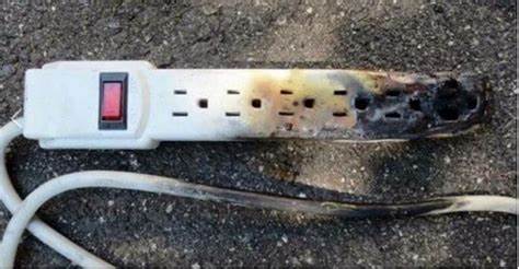 Stay Safe When Using Power Strips Or Extension Cords!